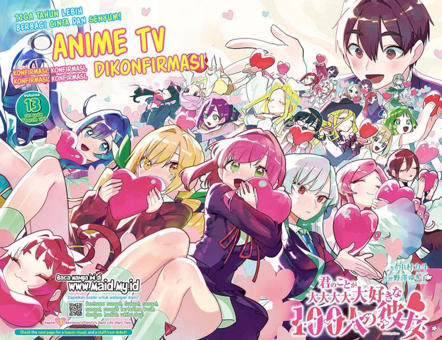 Kimi no Koto ga Dai Dai Dai Dai Daisuki na 100-ri no Kanojo Chapter 130 Gambar 3